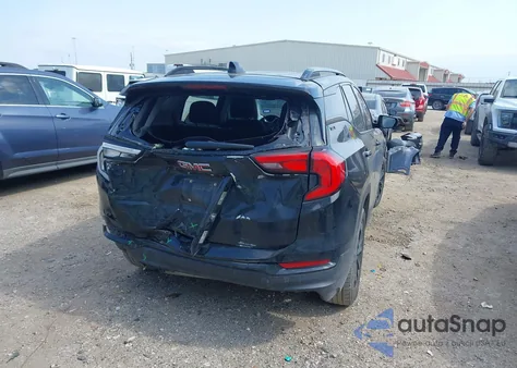 2021 GMC Terrain Fwd Sle from USA, damaged, VIN 3GKALMEVXML344634